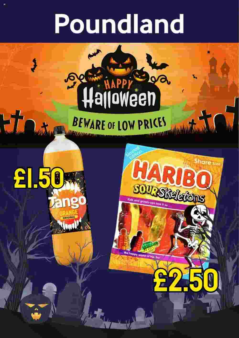 Poundland offers valid from 14/10/2024 - Page 1.