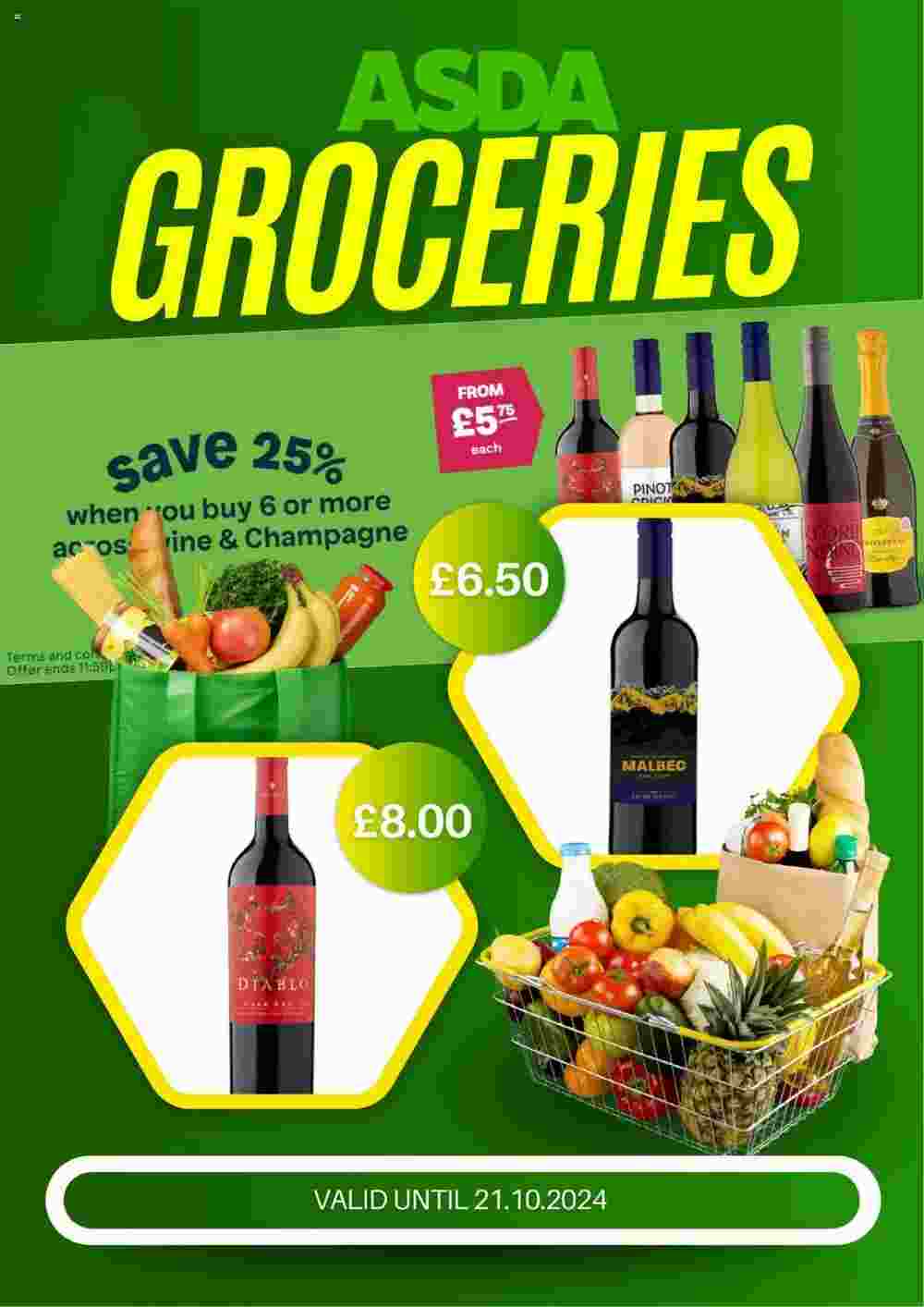 Asda offers valid from 15/10/2024 - Page 1.