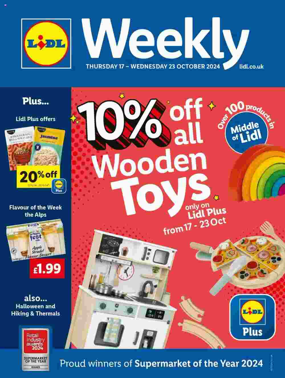 Lidl offers valid from 17/10/2024 - Page 1.