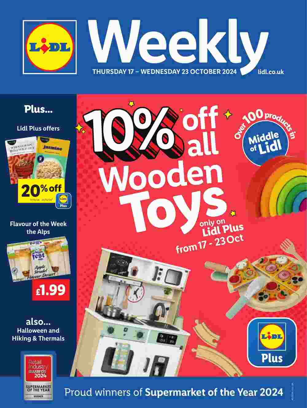 Lidl offers valid from 17/10/2024 - Page 1.