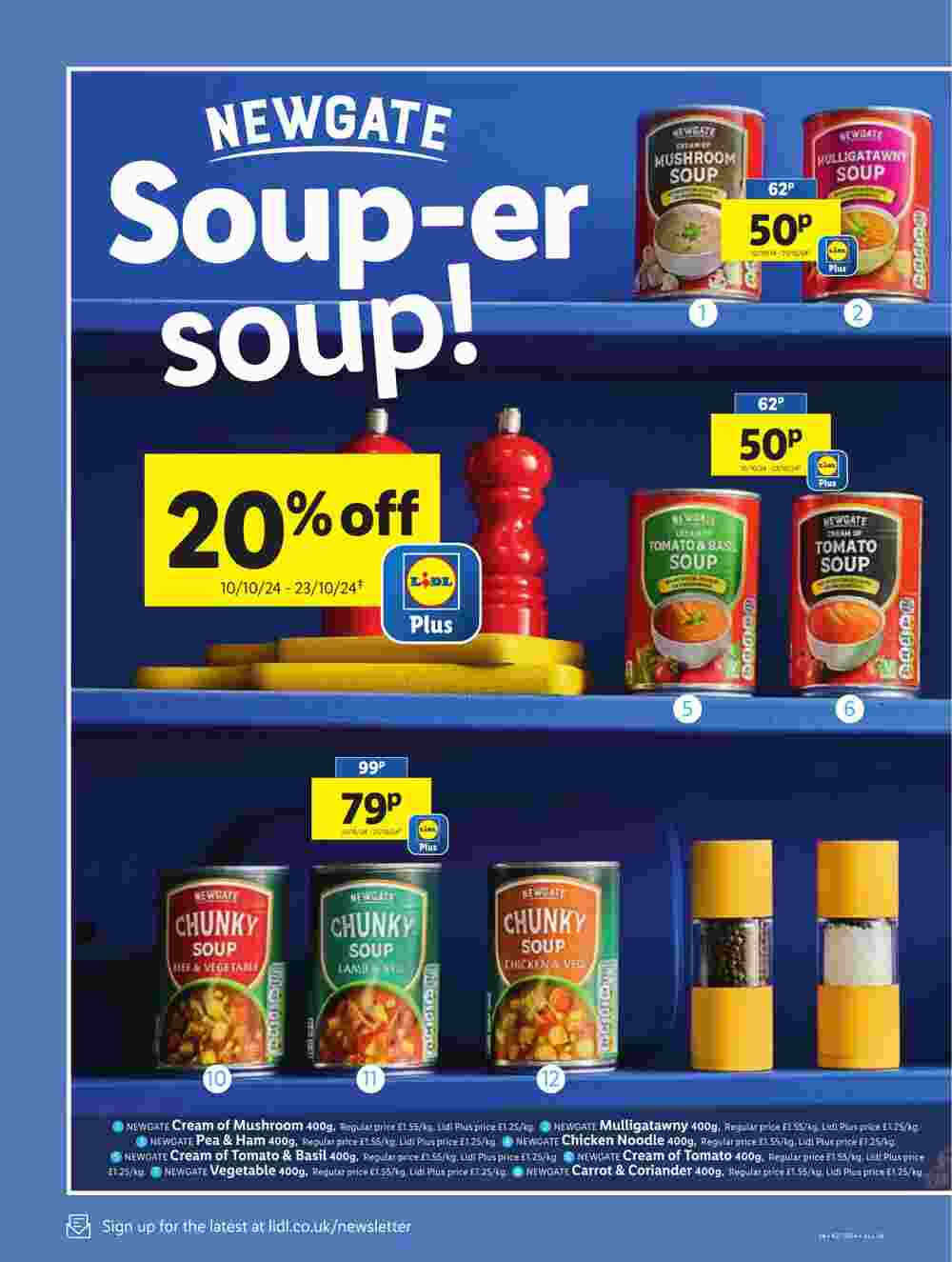 Lidl offers valid from 17/10/2024 - Page 14.