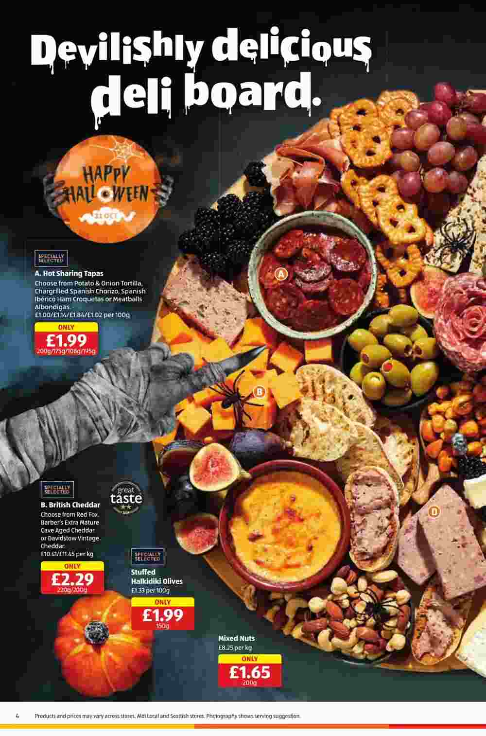 Aldi offers valid from 17/10/2024 - Page 4.