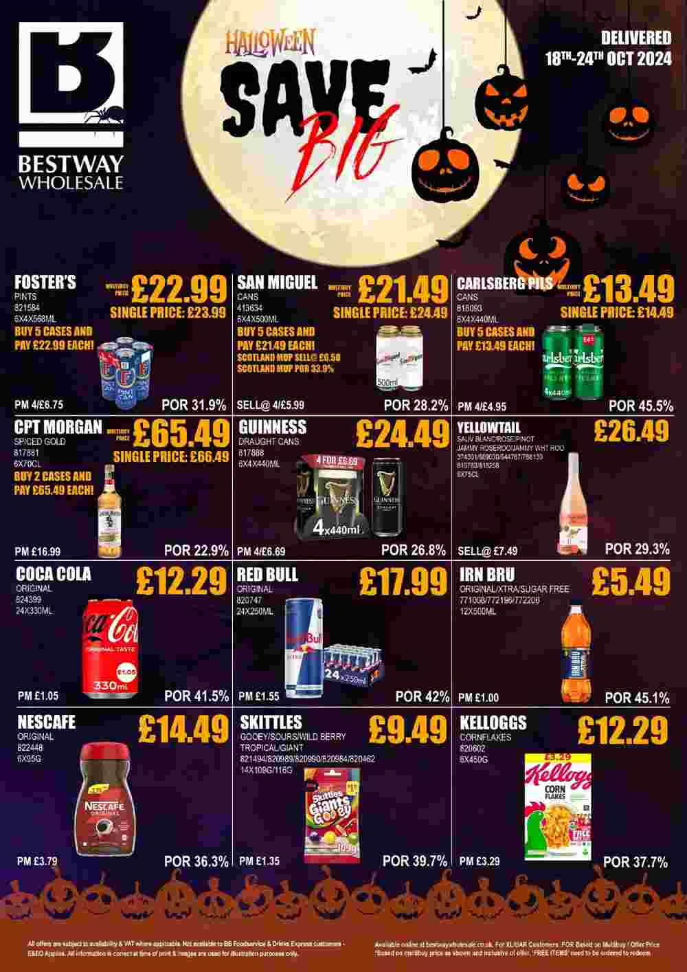 Bestway offers valid from 18/10/2024 - Page 1.