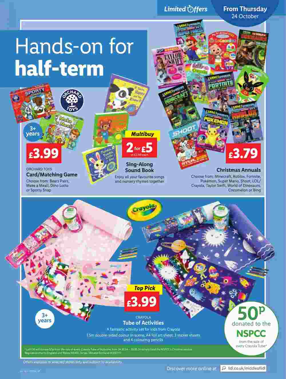 Lidl offers valid from 24/10/2024 - Page 13.