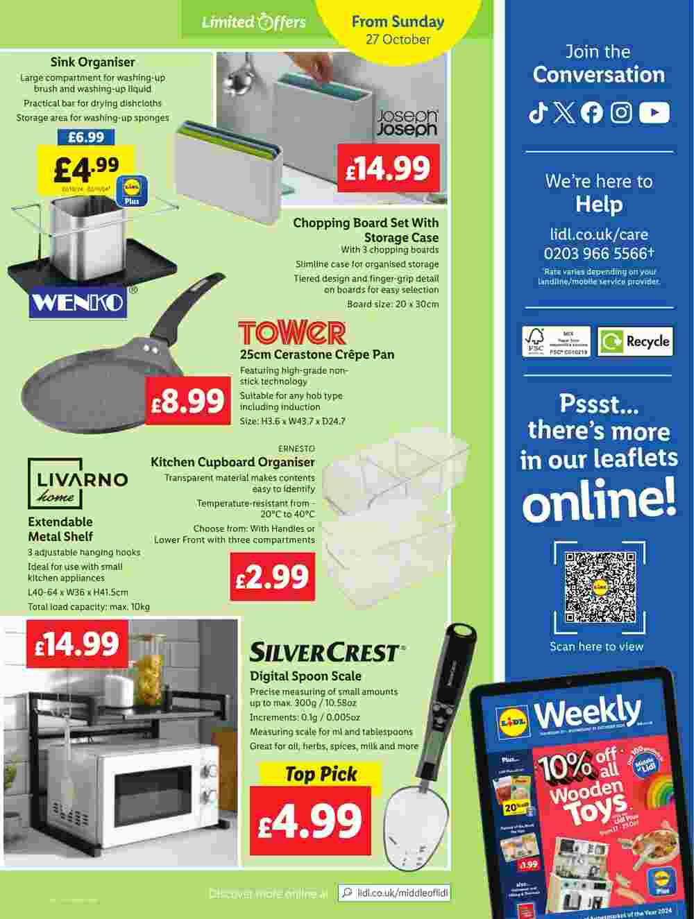 Lidl offers valid from 24/10/2024 - Page 21.