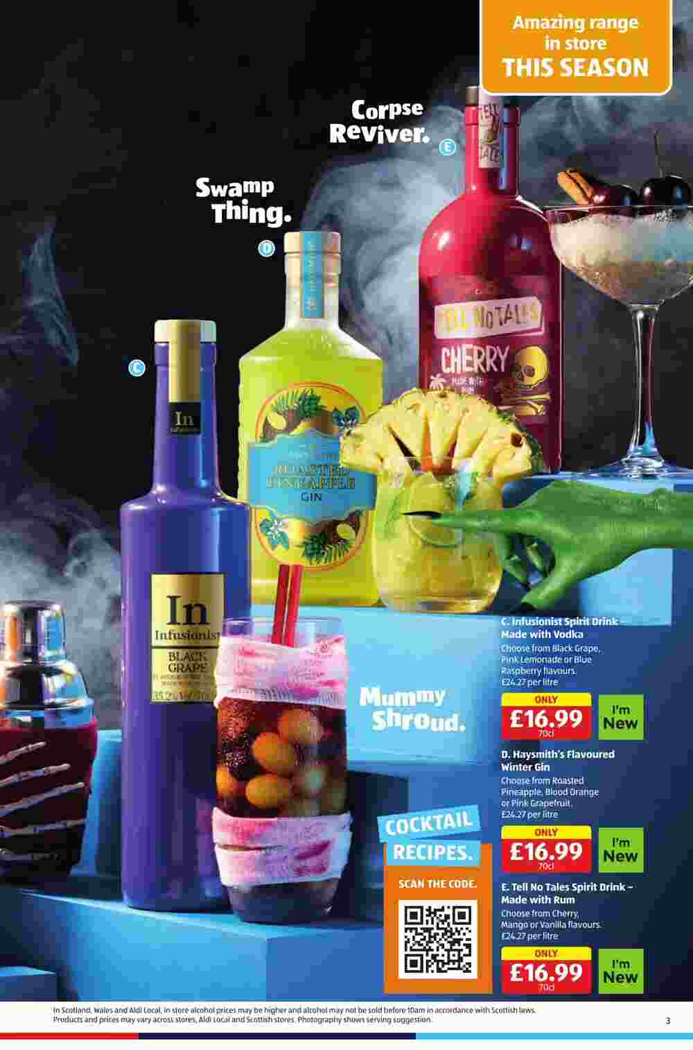 Aldi offers valid from 24/10/2024 - Page 3.