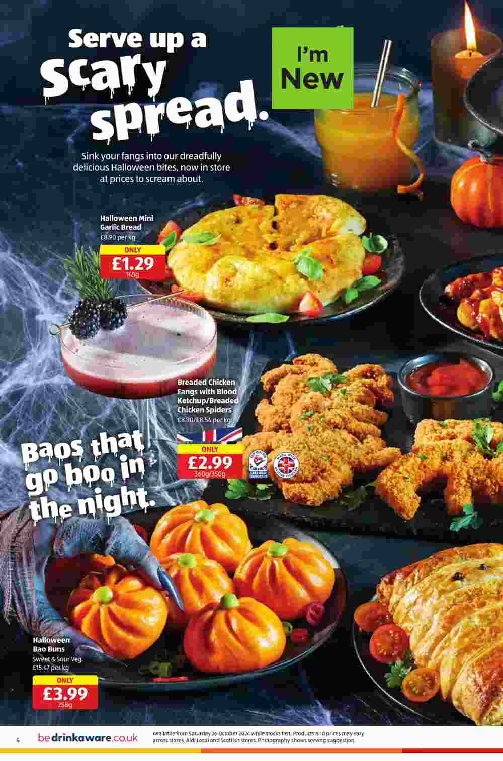 Aldi offers valid from 24/10/2024 - Page 4.