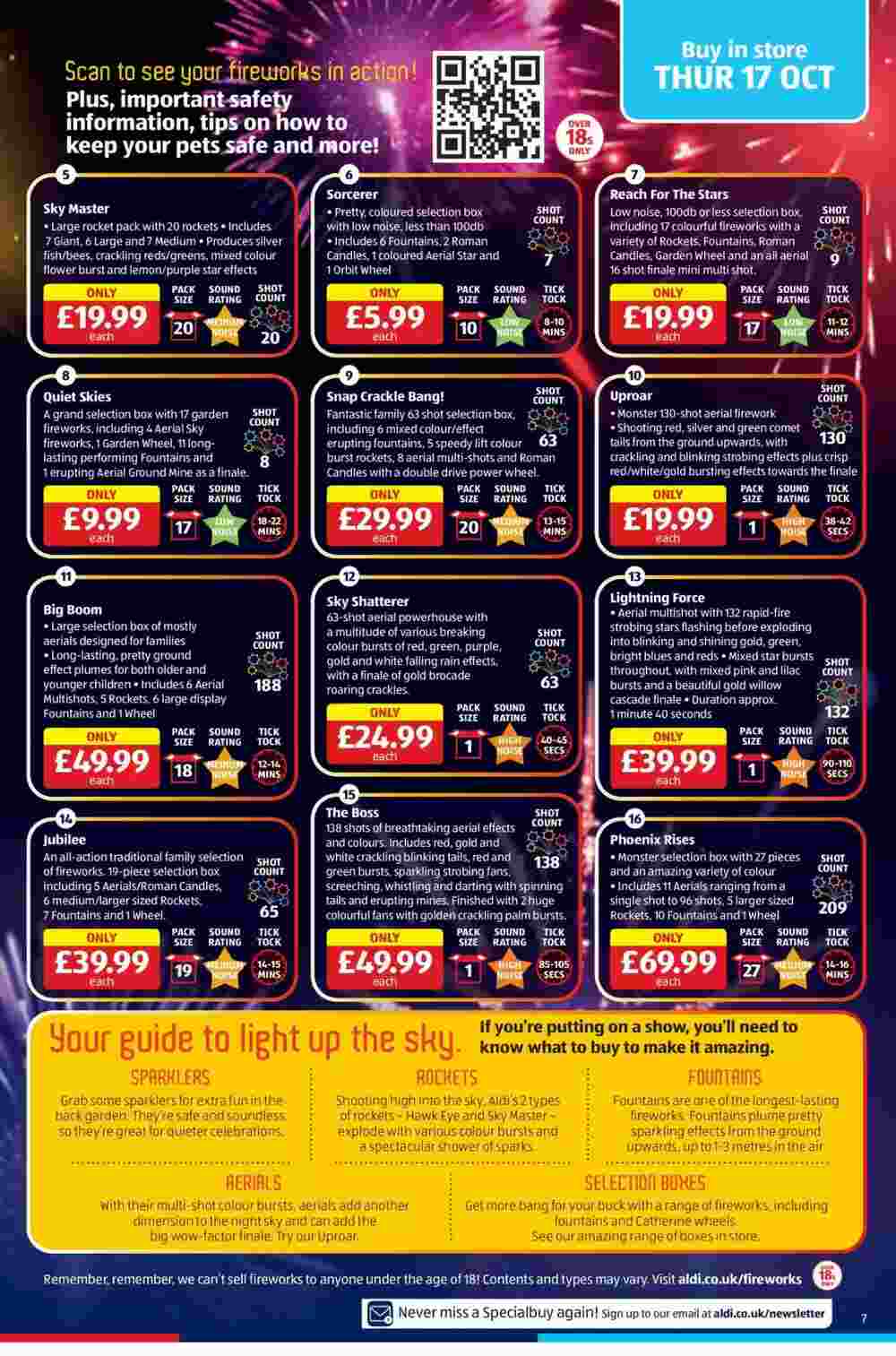 Aldi offers valid from 25/10/2024 - Page 7.