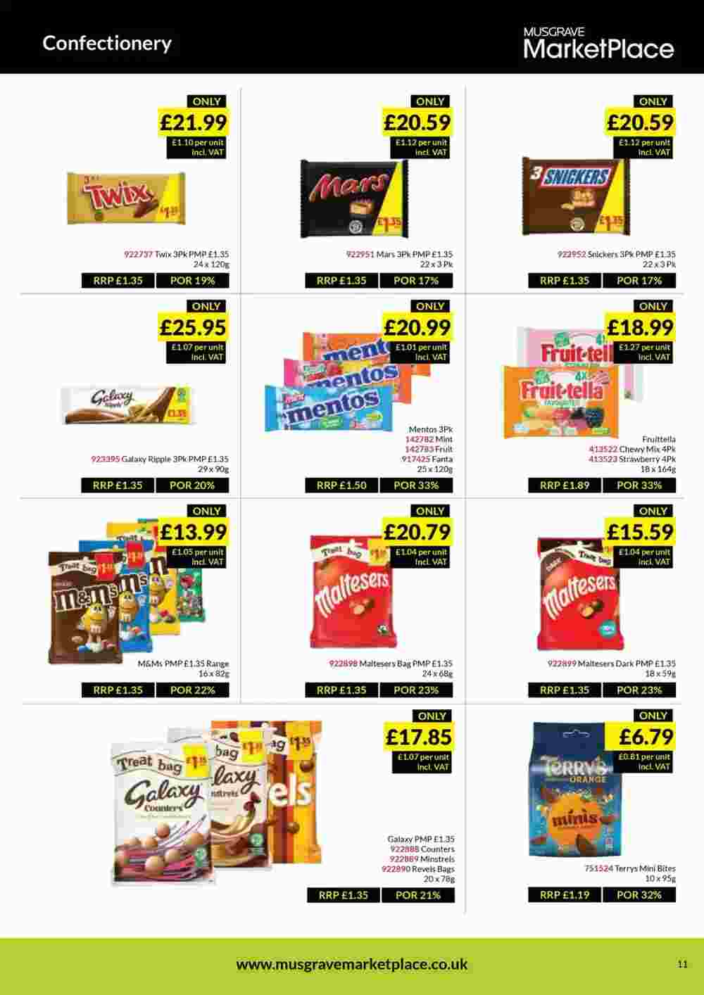 Musgrave MarketPlace offers valid from 28/10/2024 - Page 11.