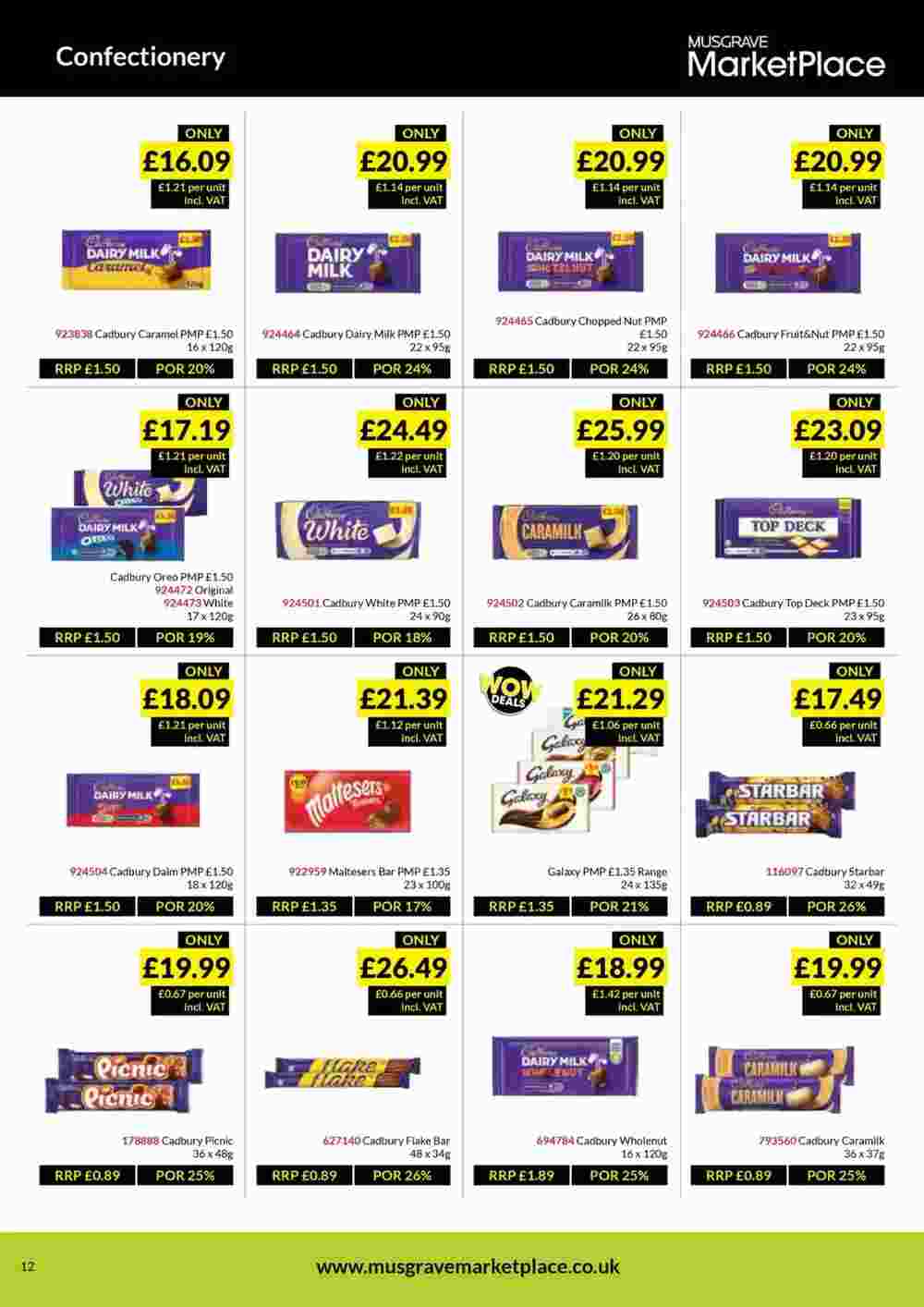 Musgrave MarketPlace offers valid from 28/10/2024 - Page 12.