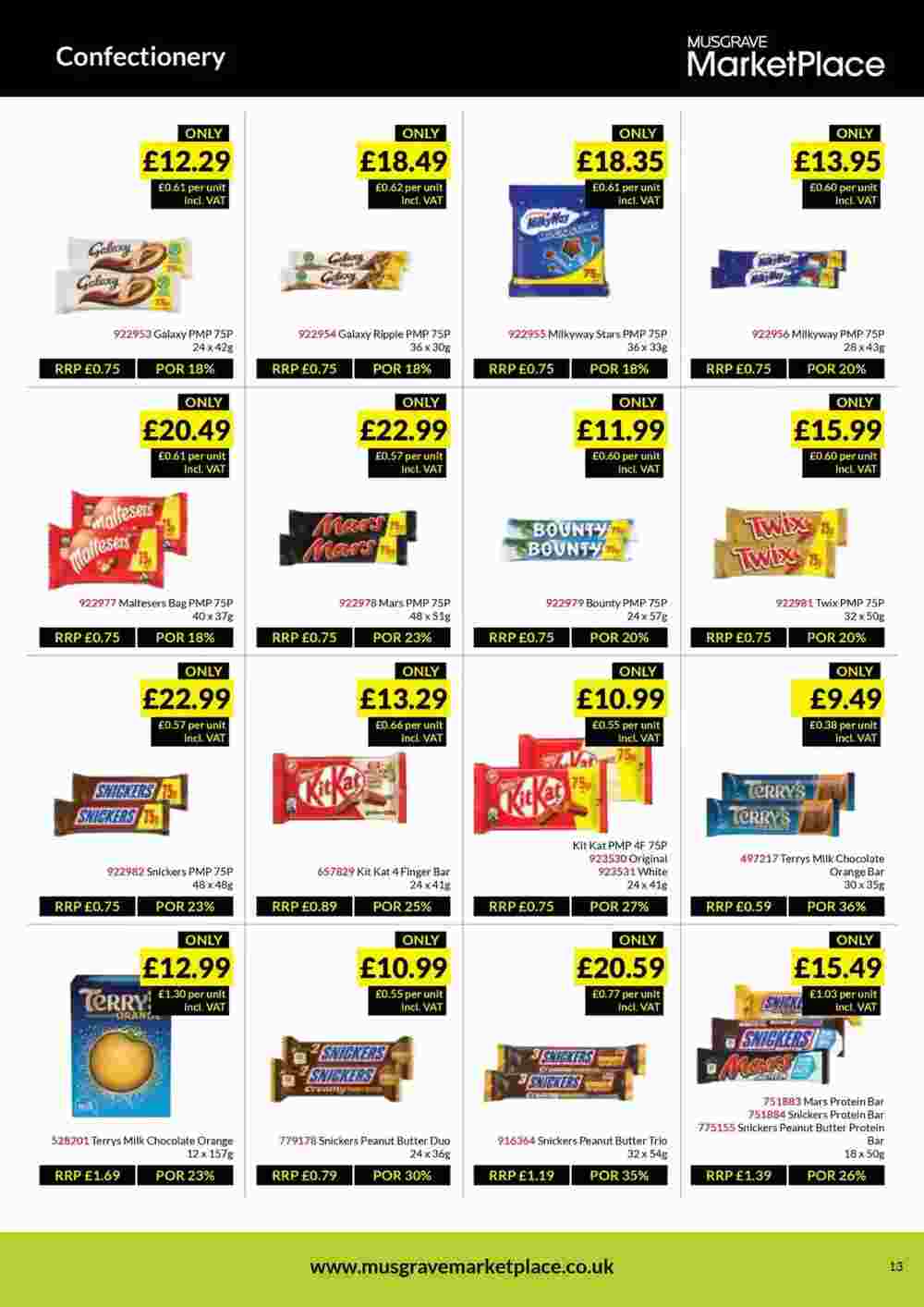 Musgrave MarketPlace offers valid from 28/10/2024 - Page 13.