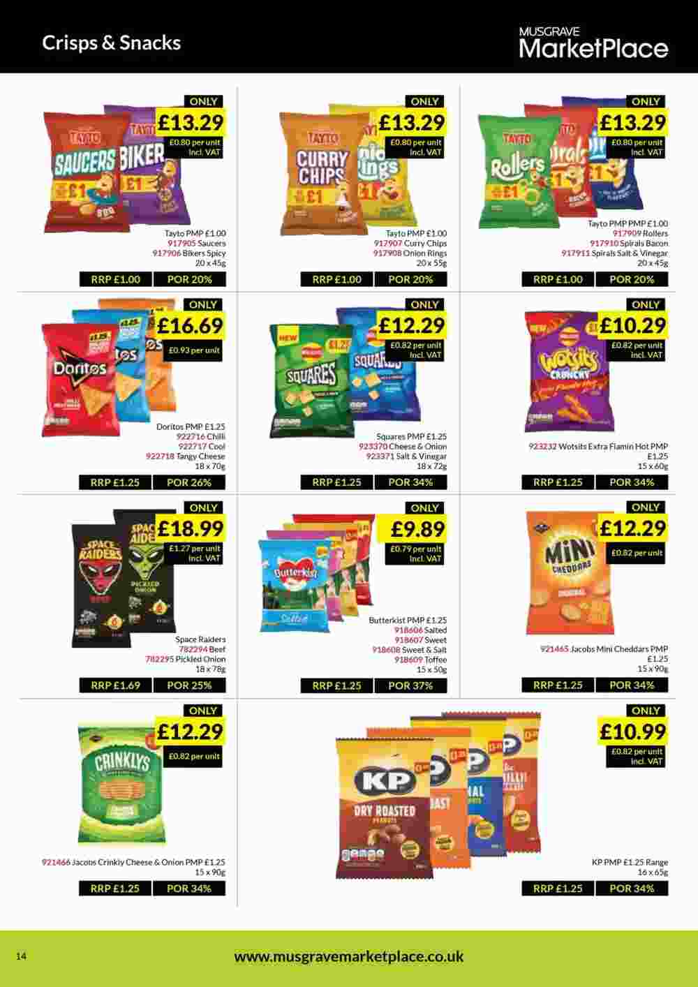 Musgrave MarketPlace offers valid from 28/10/2024 - Page 14.