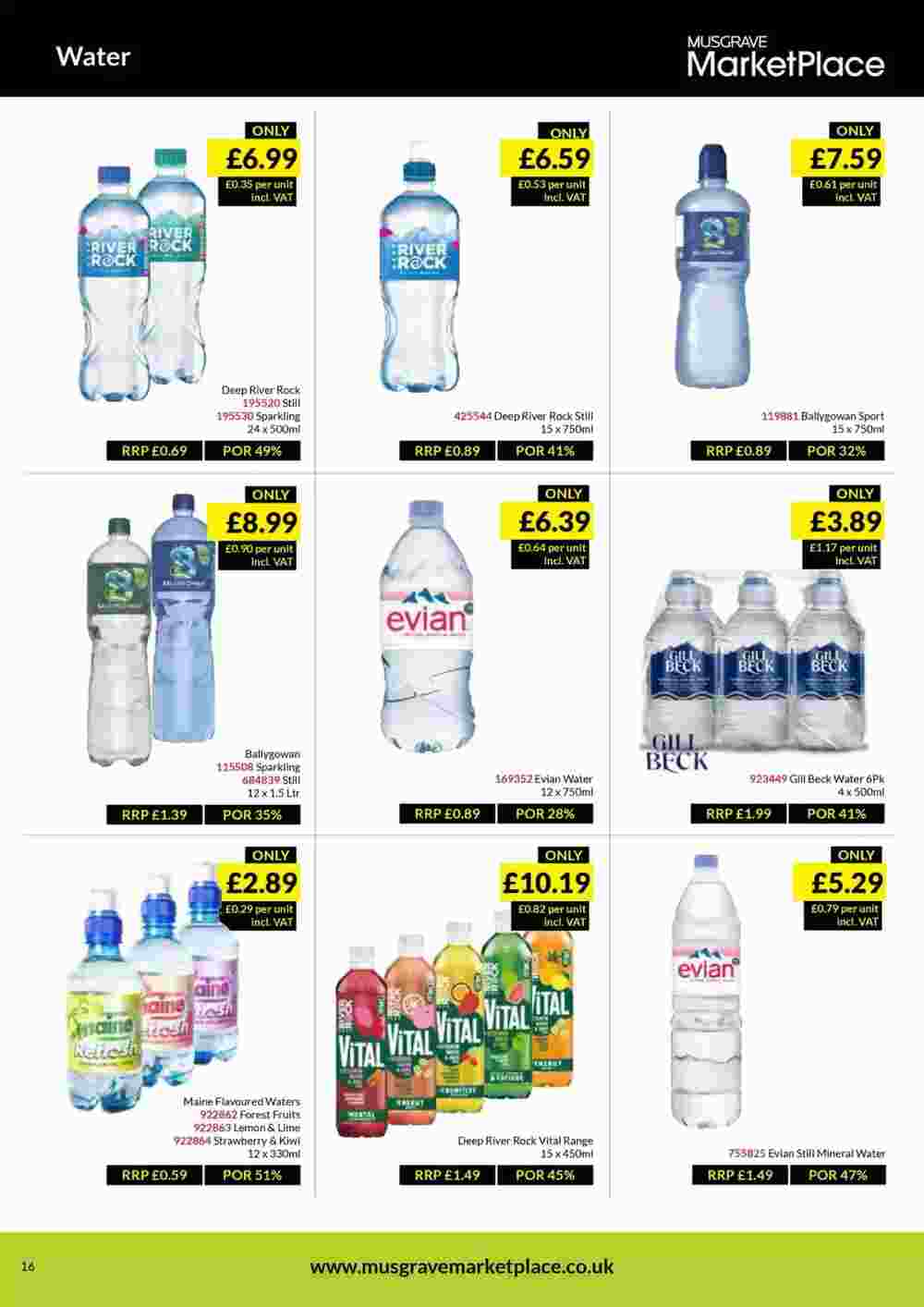 Musgrave MarketPlace offers valid from 28/10/2024 - Page 16.