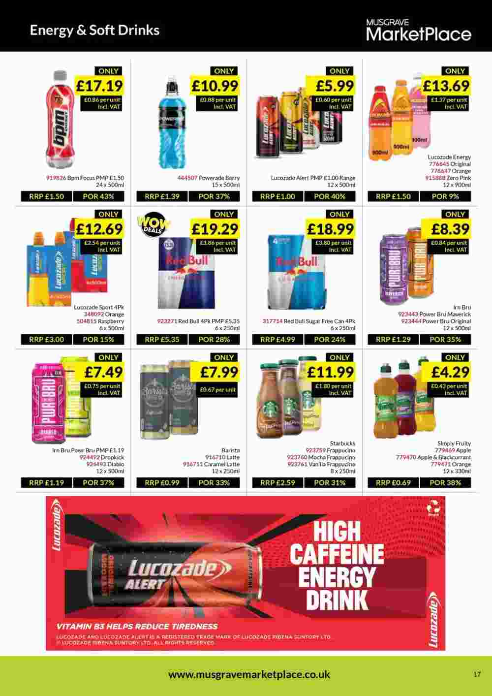 Musgrave MarketPlace offers valid from 28/10/2024 - Page 17.