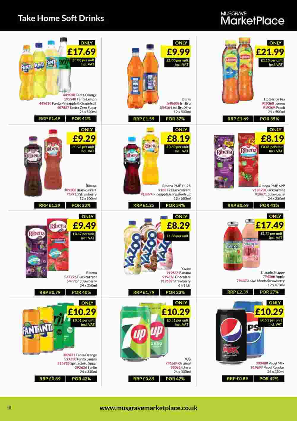 Musgrave MarketPlace offers valid from 28/10/2024 - Page 18.