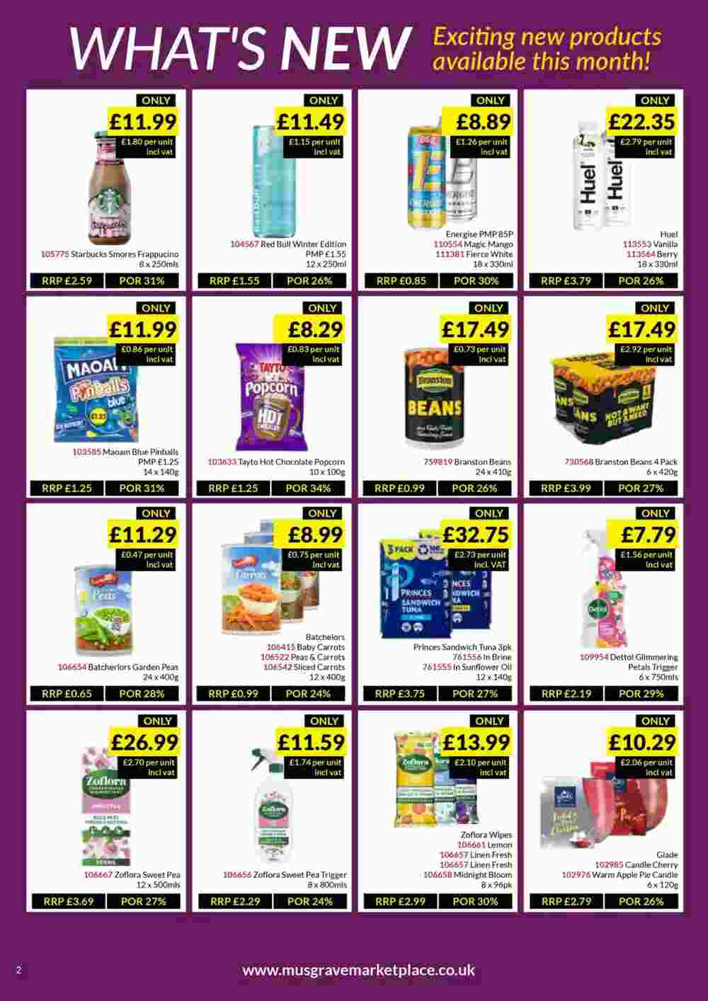 Musgrave MarketPlace offers valid from 28/10/2024 - Page 2.