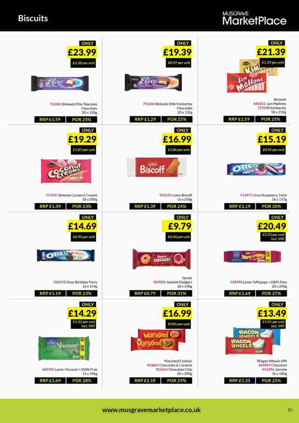 Musgrave MarketPlace offers valid from 28/10/2024 - Page 21.