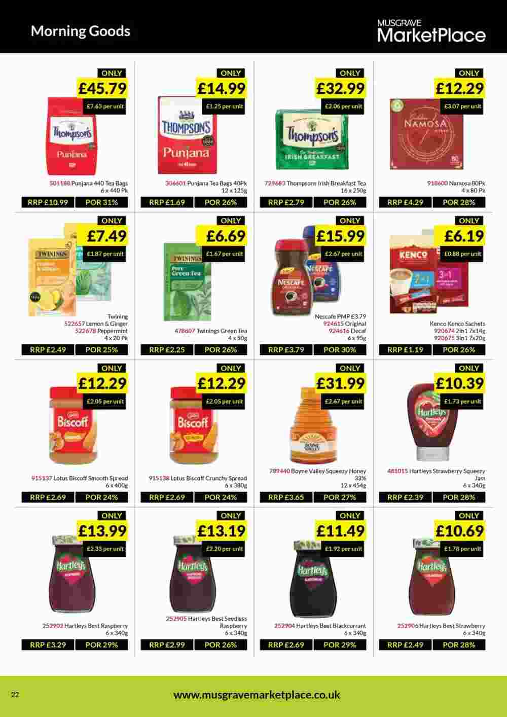 Musgrave MarketPlace offers valid from 28/10/2024 - Page 22.