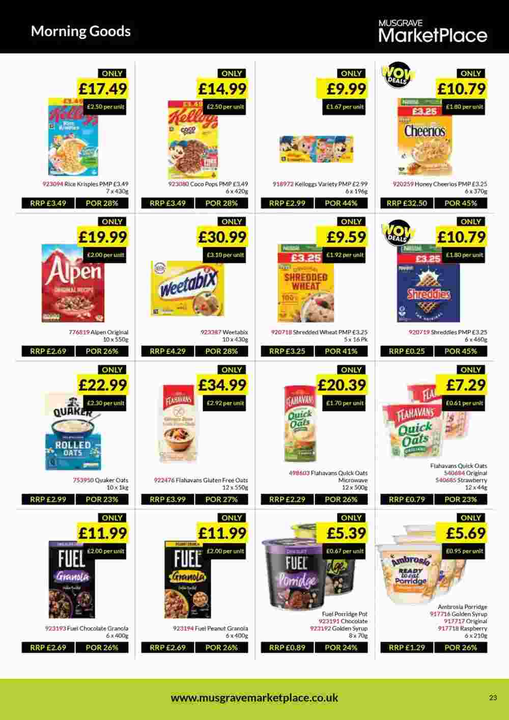 Musgrave MarketPlace offers valid from 28/10/2024 - Page 23.