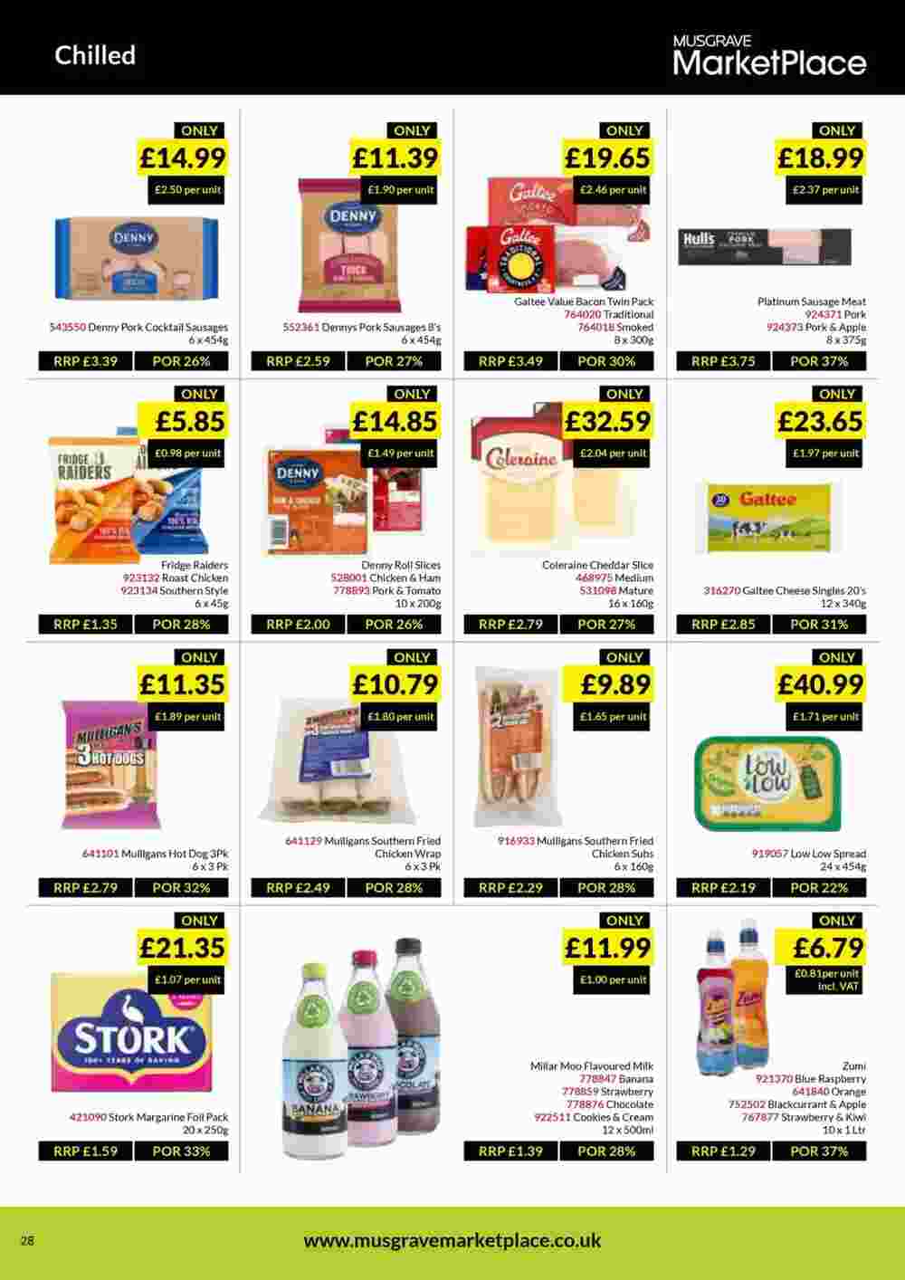 Musgrave MarketPlace offers valid from 28/10/2024 - Page 28.