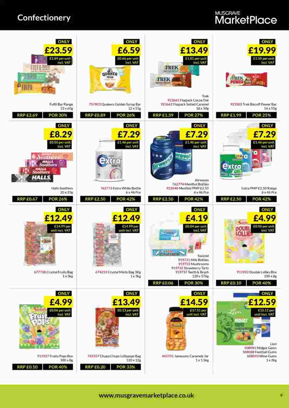 Musgrave MarketPlace offers valid from 28/10/2024 - Page 9.