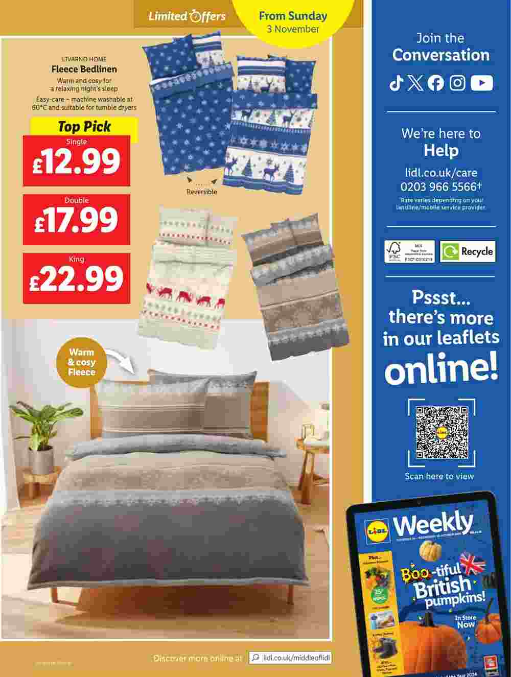 Lidl offers valid from 31/10/2024 - Page 25.