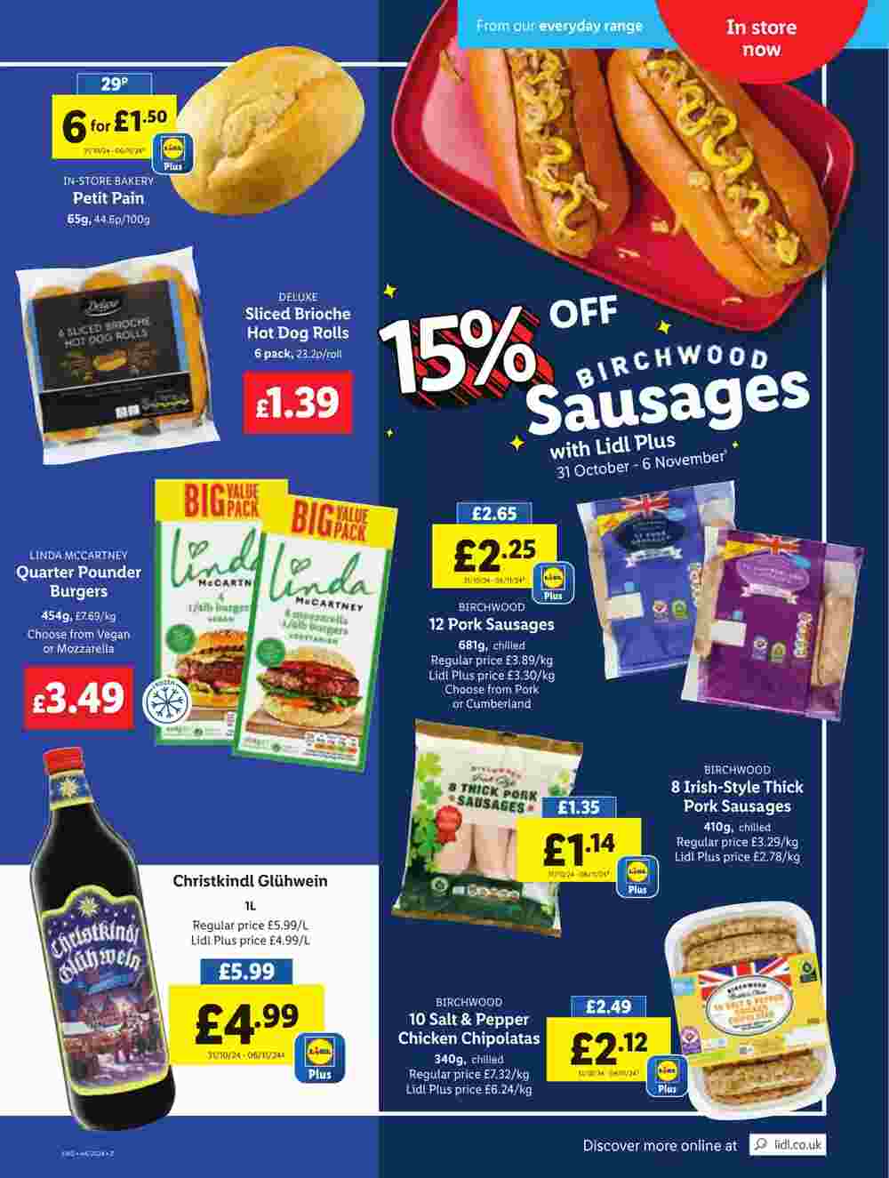 Lidl offers valid from 31/10/2024 - Page 5.