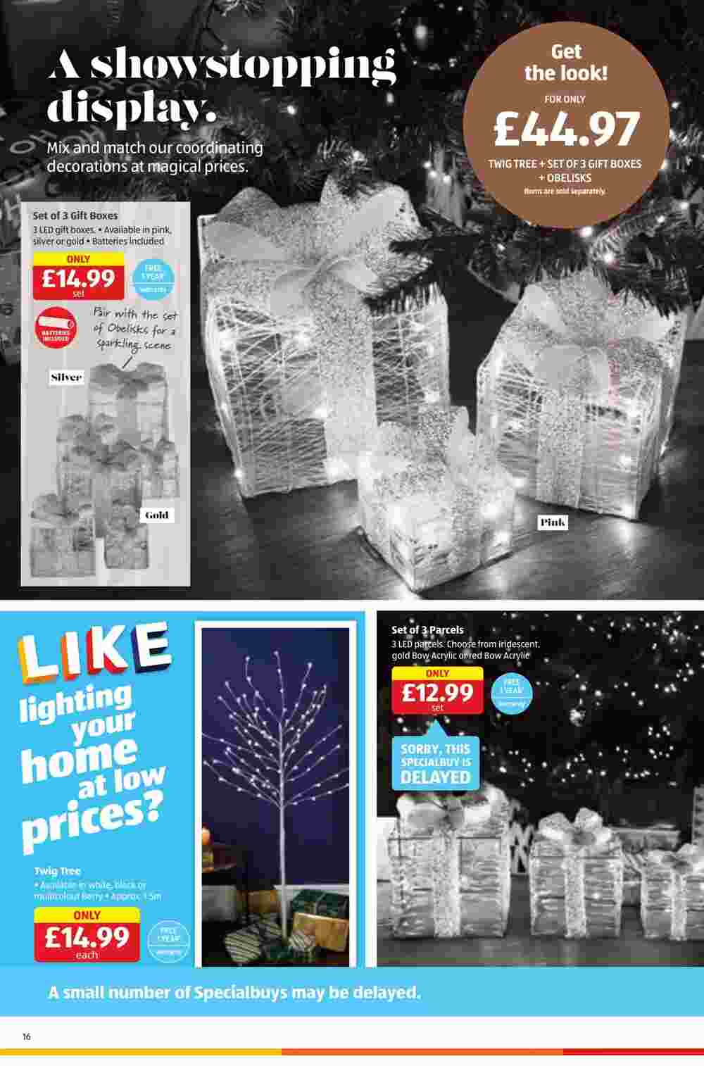 Aldi offers valid from 31/10/2024 - Page 16.