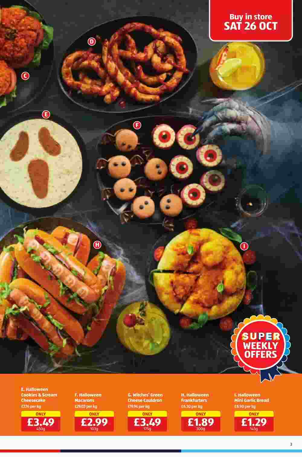 Aldi offers valid from 31/10/2024 - Page 3.