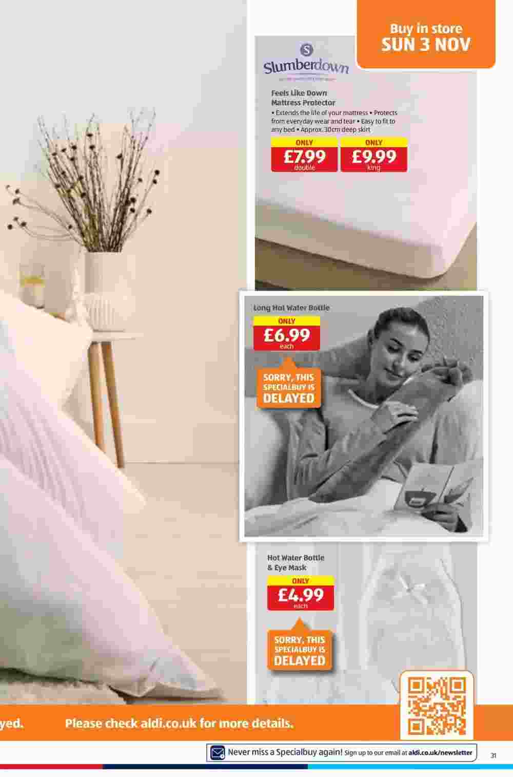 Aldi offers valid from 02/11/2024 - Page 31.