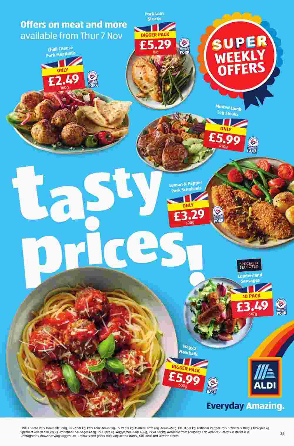 Aldi offers valid from 03/11/2024 - Page 33.