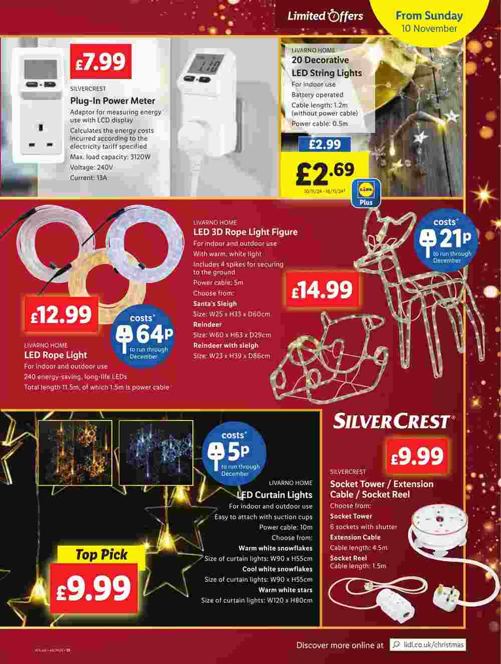 Lidl offers valid from 07/11/2024 - Page 21.