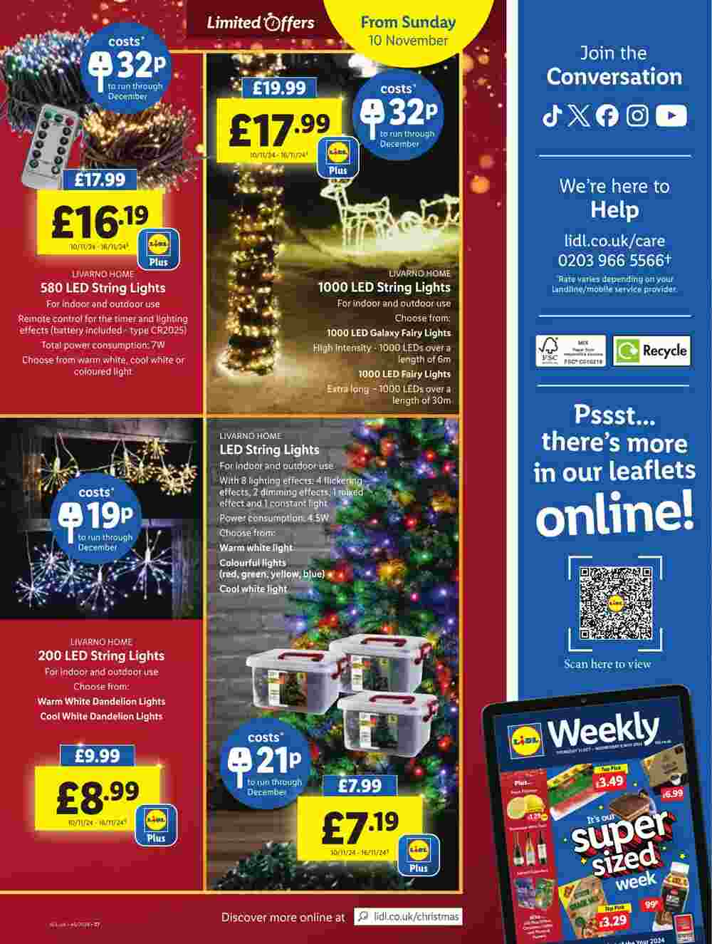 Lidl offers valid from 07/11/2024 - Page 23.