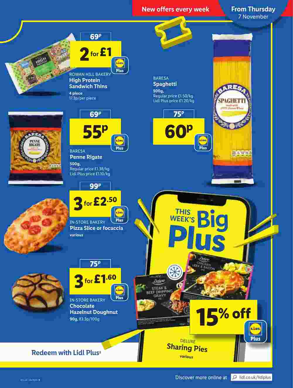 Lidl offers valid from 07/11/2024 - Page 3.