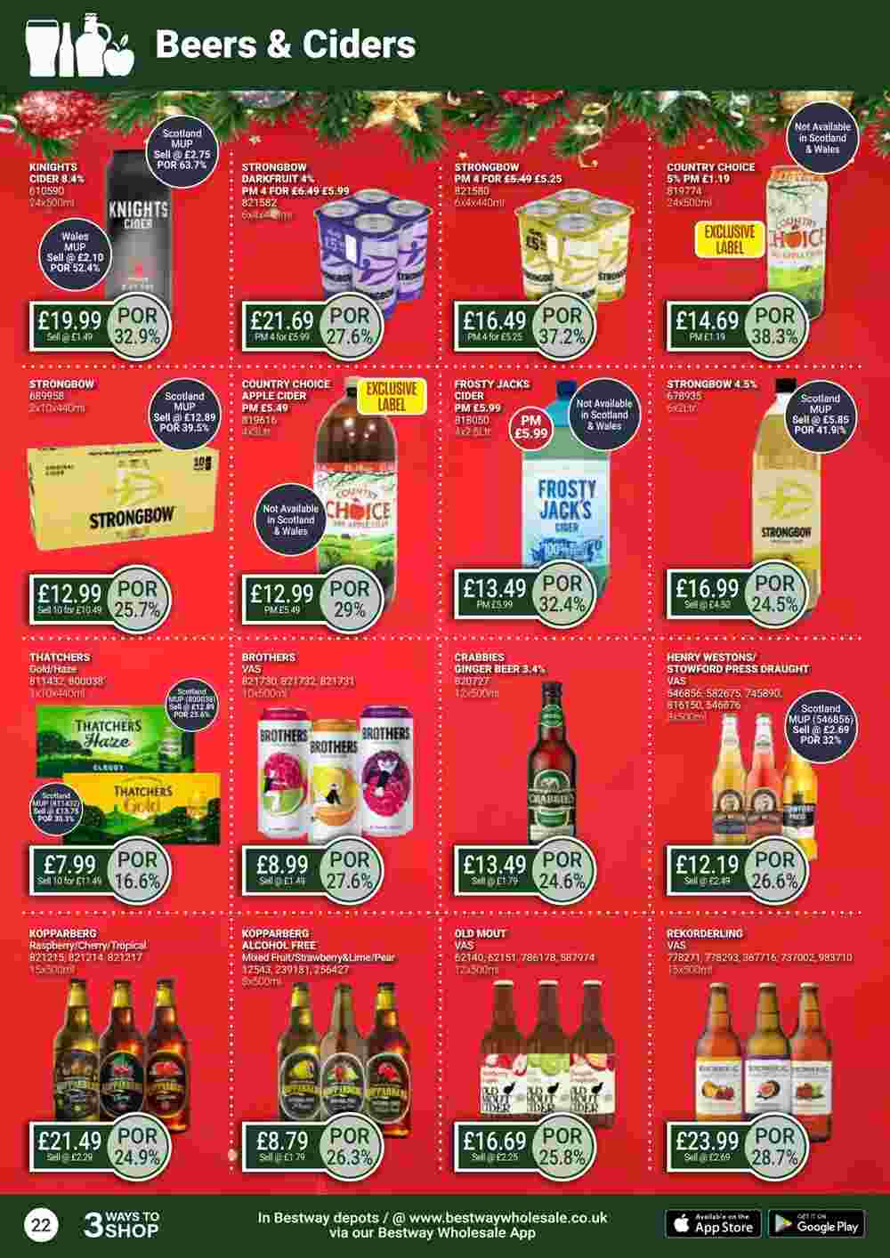 Bestway offers valid from 08/11/2024 - Page 22.