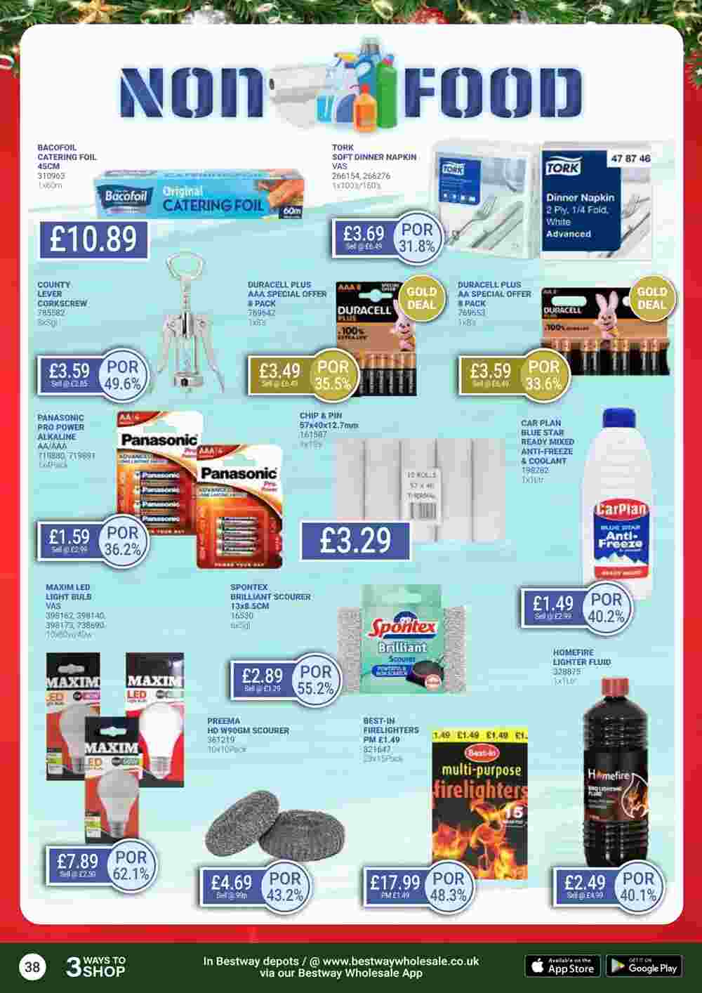 Bestway offers valid from 08/11/2024 - Page 38.