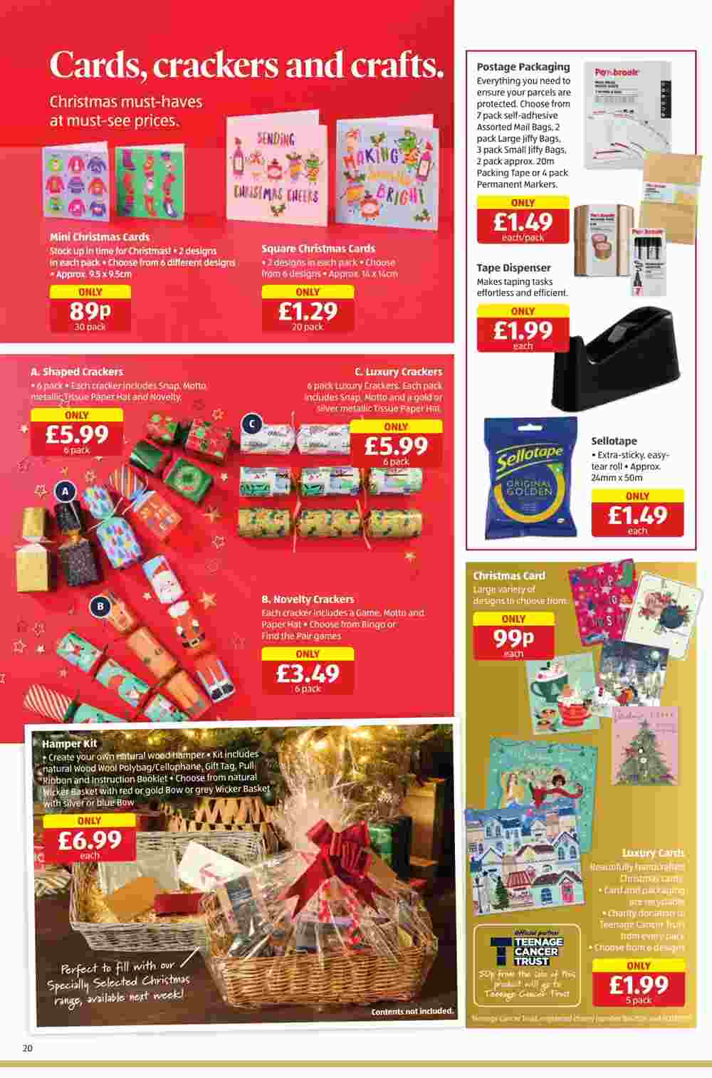 Aldi offers valid from 14/11/2024 - Page 20.