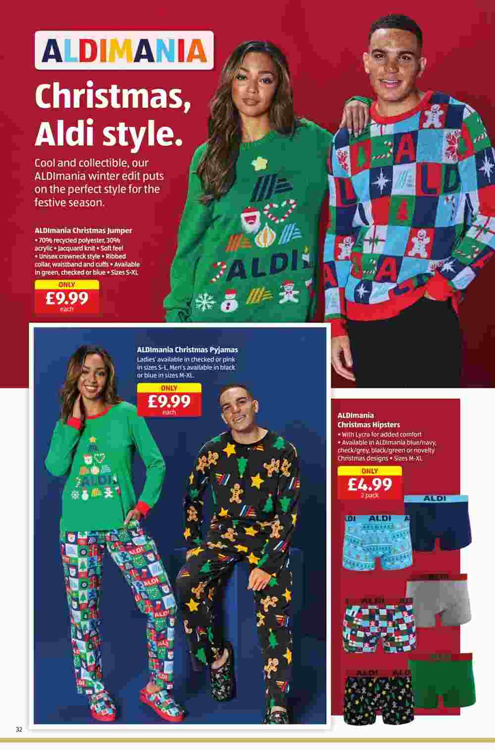 Aldi offers valid from 14/11/2024 - Page 32.