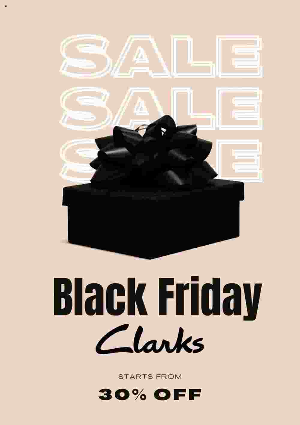 Clarks offers valid from 17/11/2024 - Page 1.