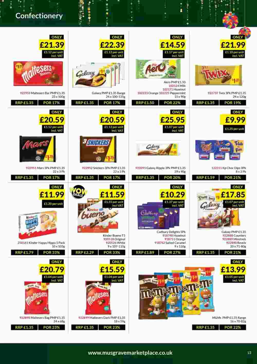 Musgrave MarketPlace offers valid from 18/11/2024 - Page 13.