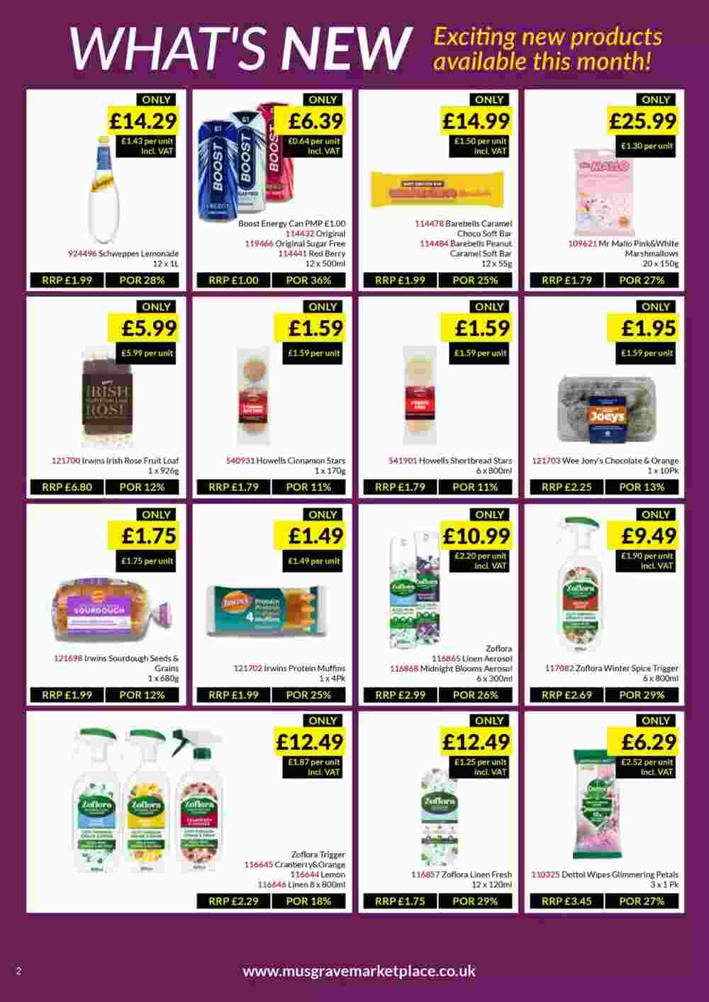 Musgrave MarketPlace offers valid from 18/11/2024 - Page 2.