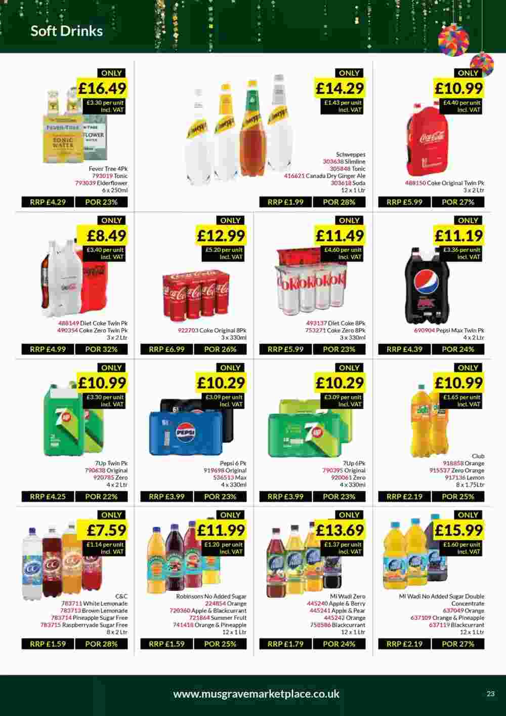 Musgrave MarketPlace offers valid from 18/11/2024 - Page 23.