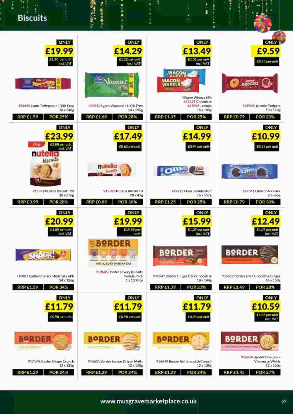 Musgrave MarketPlace offers valid from 18/11/2024 - Page 29.