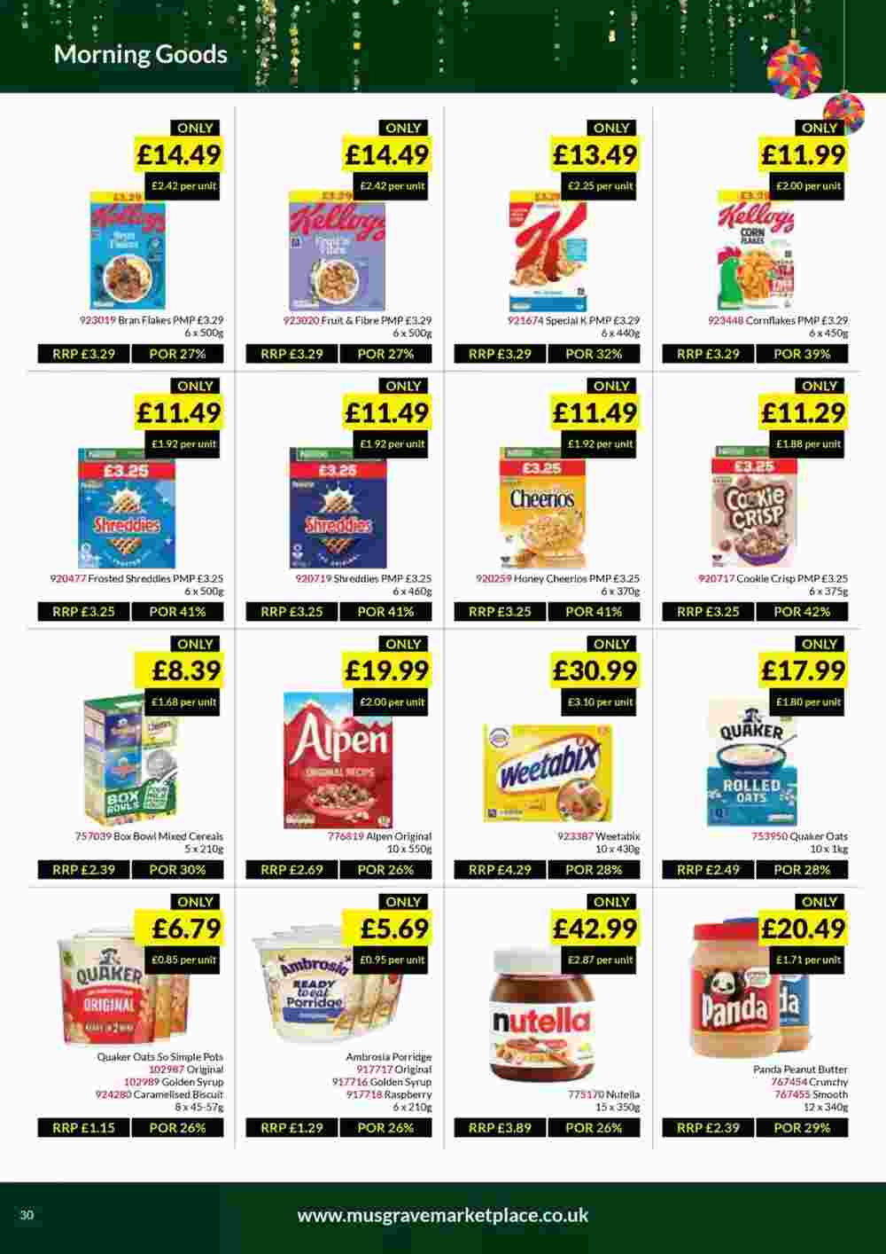 Musgrave MarketPlace offers valid from 18/11/2024 - Page 30.