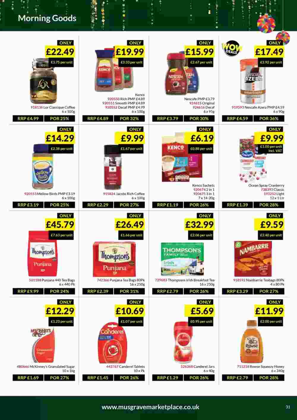 Musgrave MarketPlace offers valid from 18/11/2024 - Page 31.