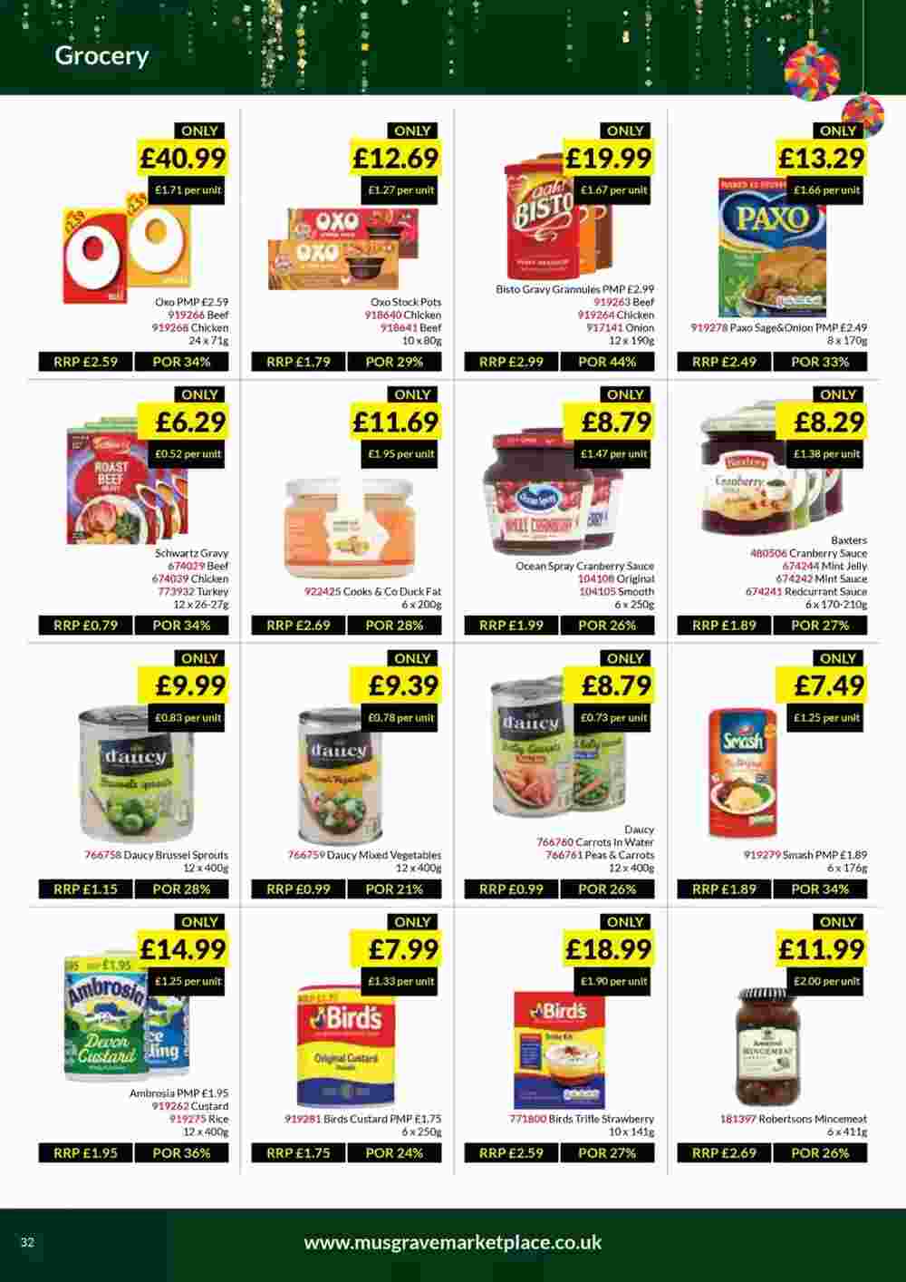 Musgrave MarketPlace offers valid from 18/11/2024 - Page 32.