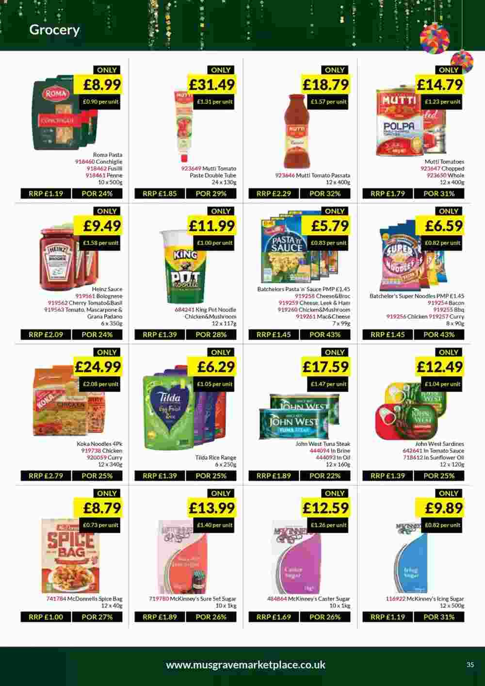 Musgrave MarketPlace offers valid from 18/11/2024 - Page 35.