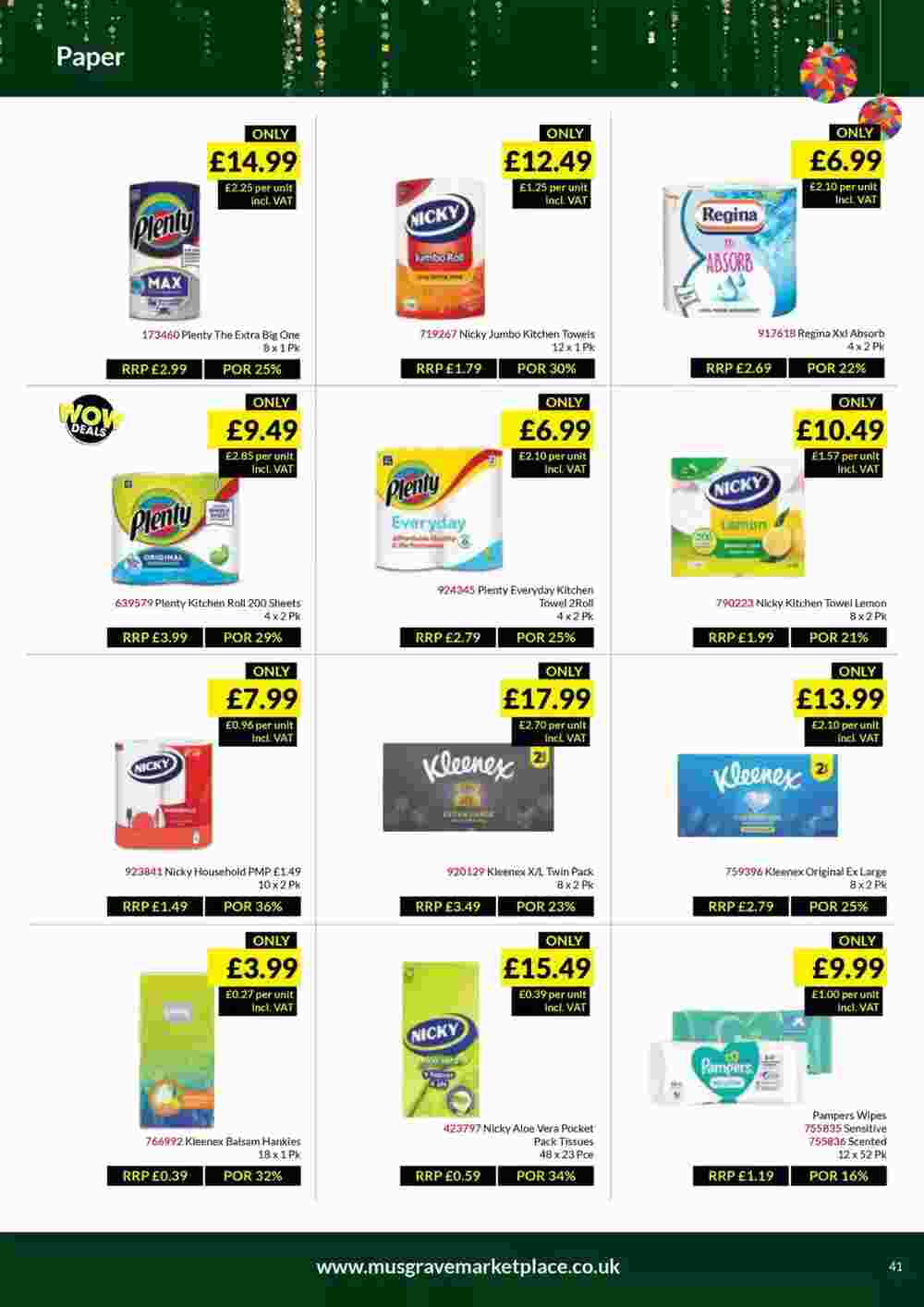 Musgrave MarketPlace offers valid from 18/11/2024 - Page 41.