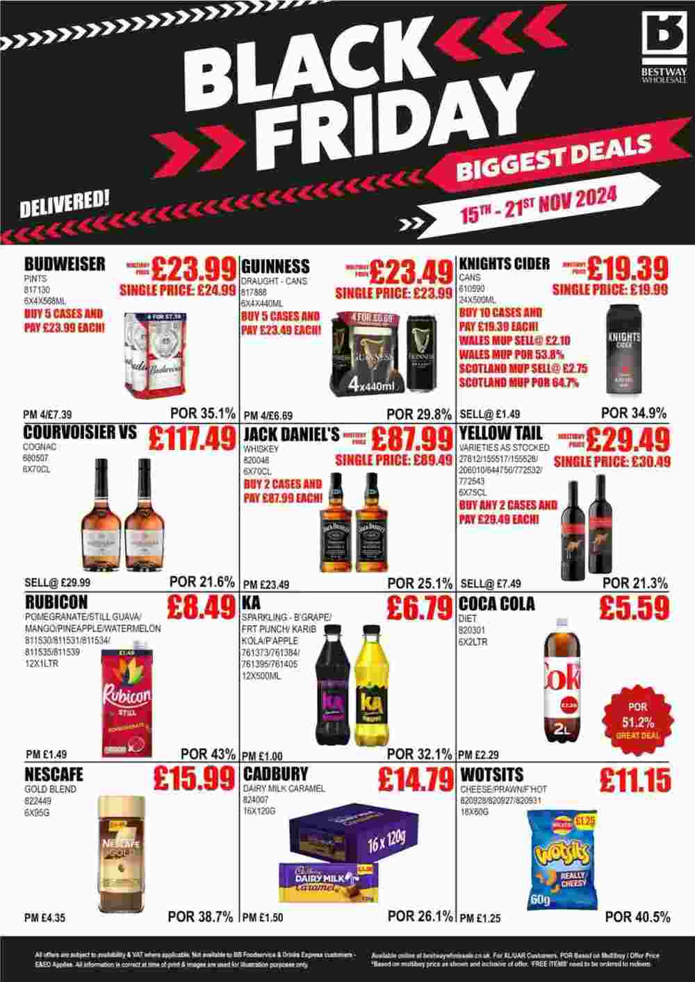 Bestway offers valid from 19/11/2024 - Page 1.