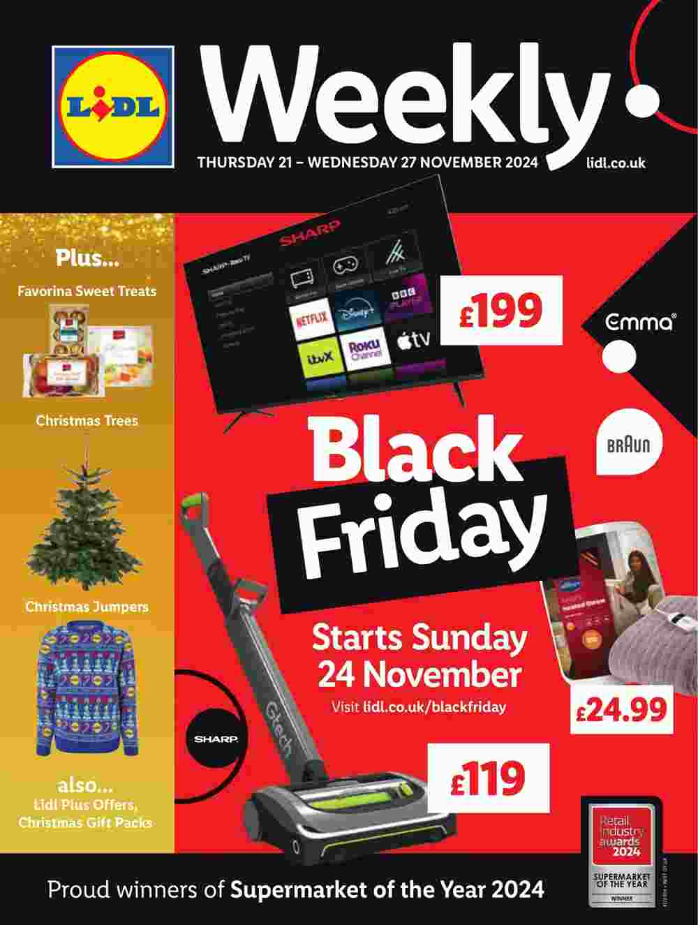 Lidl offers valid from 21/11/2024 - Page 1.